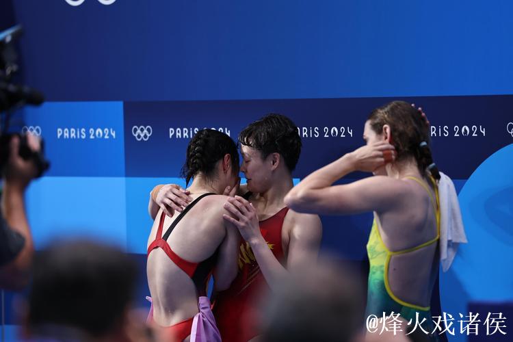 全运会女子双人3米板决赛：陈艺文与林珊夺冠